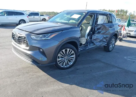 2021 Toyota Highlander Platinum z USA, uszkodzony, nr VIN 5TDFZRAH9MS044929